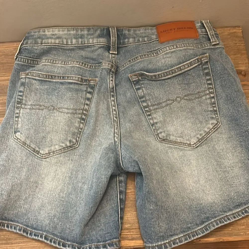 Lucky Brand Jean shorts 4/27    D - Picture 6 of 11
